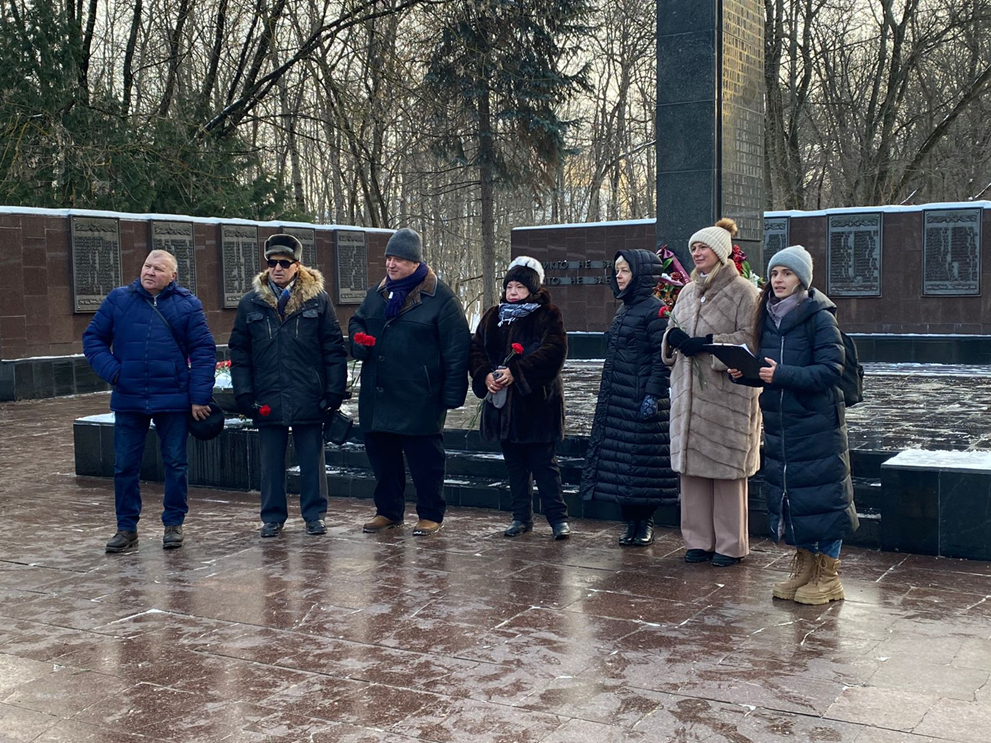 В районе Филевский парк состоялась мемориально-патронатная акция
