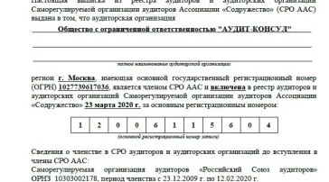 Аудиторско-бухгалтерская фирма Аудит-консул  на сайте Filevskiy.su